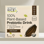 NutriBrown Rice 100% Plant-Based Prebiotic Drink – Chocolate | 4.5g Prebiotic
