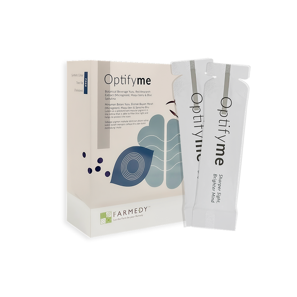 Farmedy OptifyMe – Botanical Wellness Beverage for Eye Health, Daily Vision Support & Brain Health