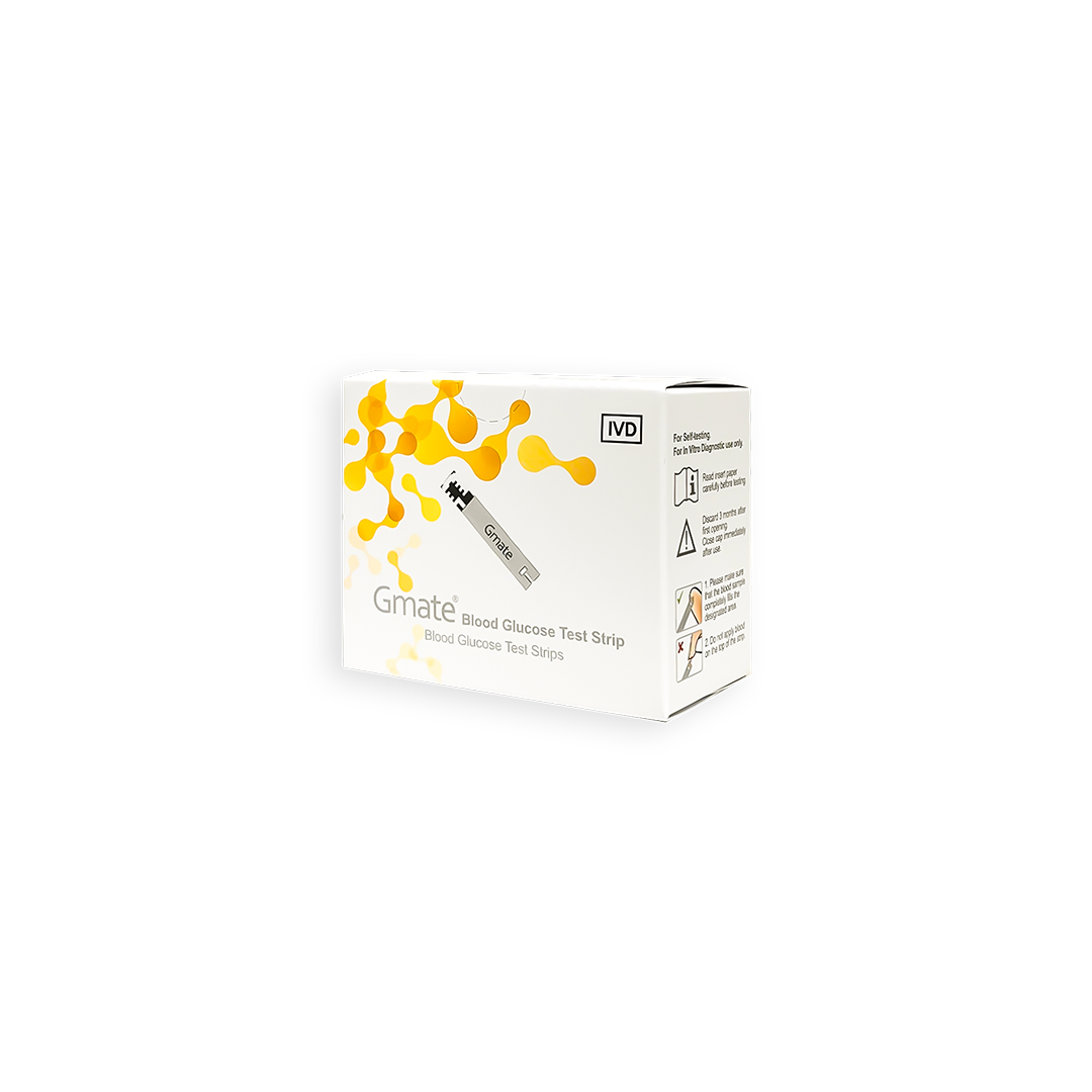 Gmate® Blood Glucose Test Strips – 50 Self-Monitoring Blood Sugar Test Strips