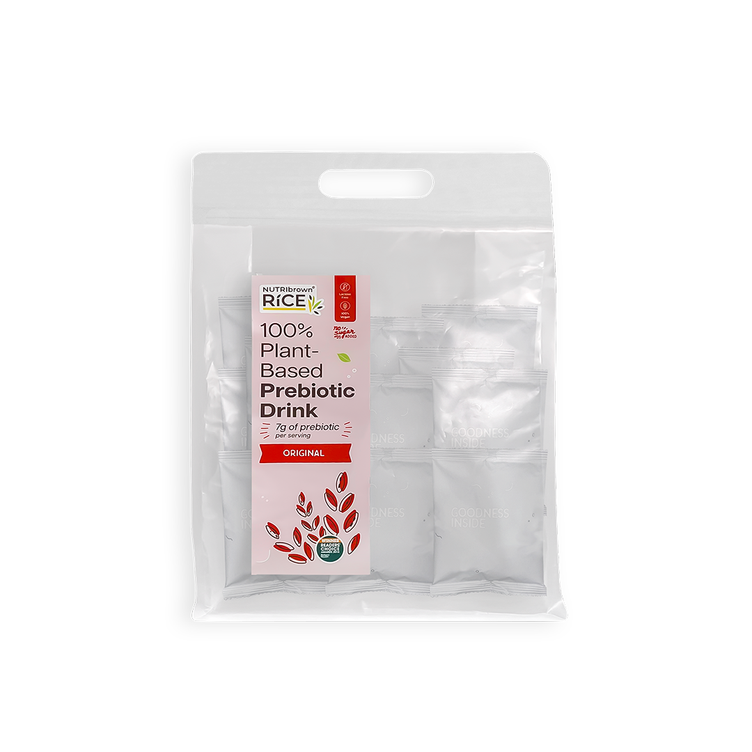 NutriBrown Rice 100% Plant-Based Prebiotic Drink – Original | 7.0g Prebiotic